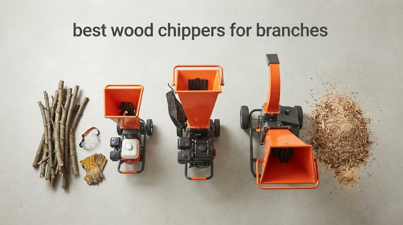 best wood chippers for branches