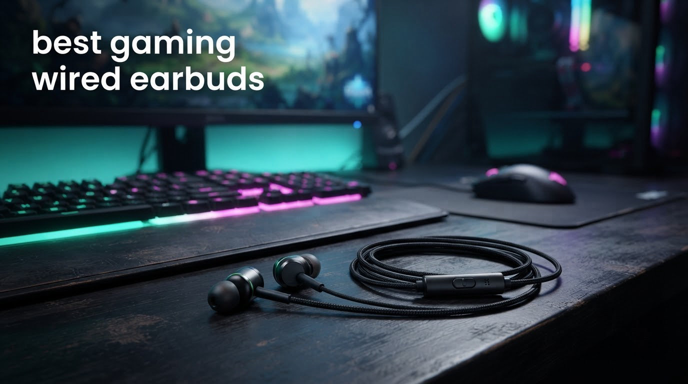 best gaming wired earbuds