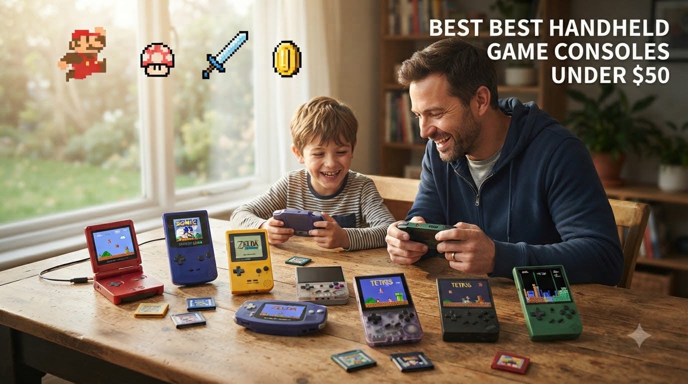 best handheld retro game consoles under $50