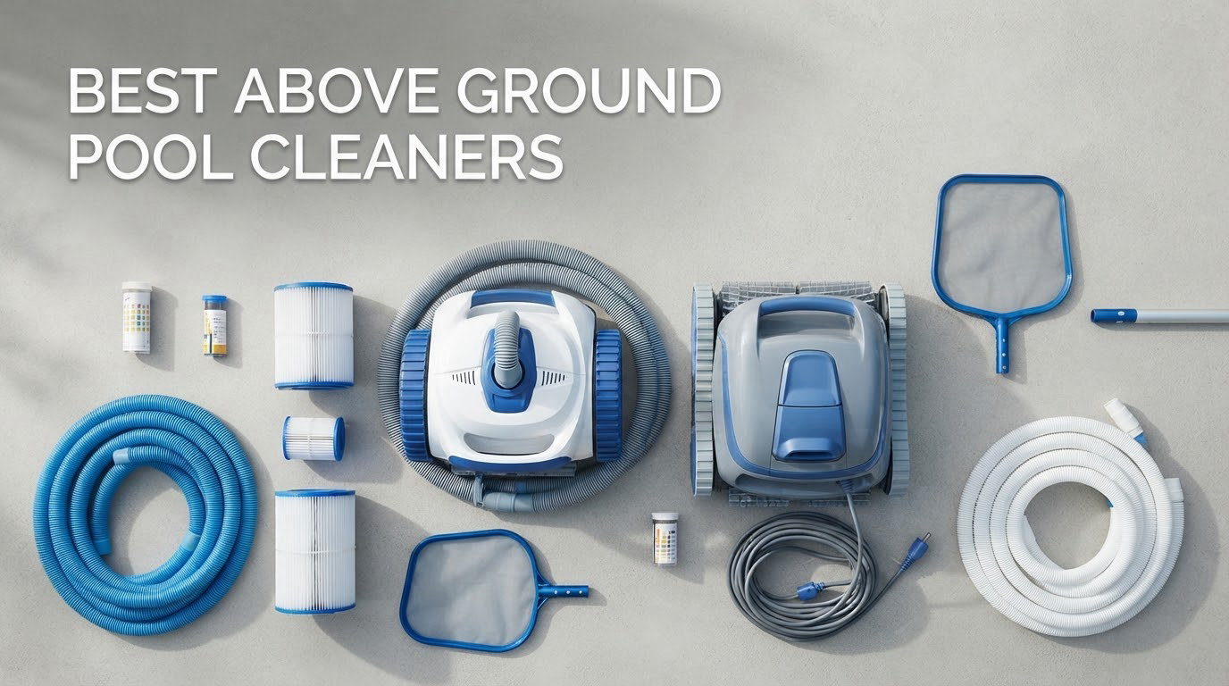 best above ground pool cleaners