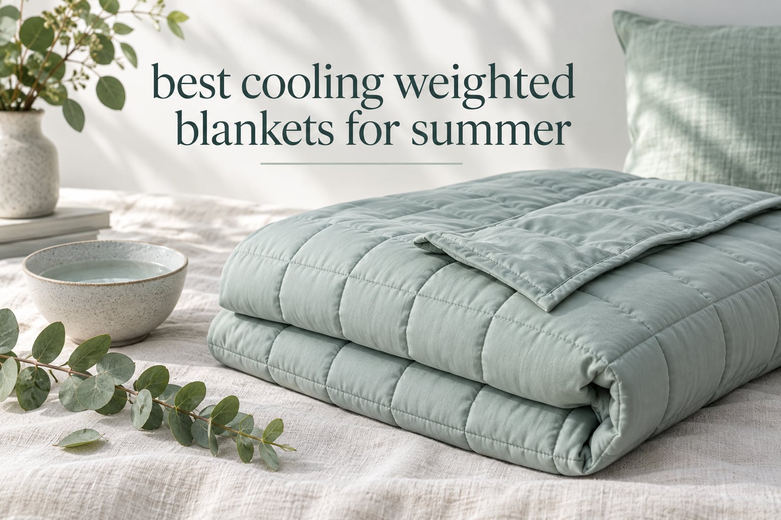 best cooling weighted blankets for summer