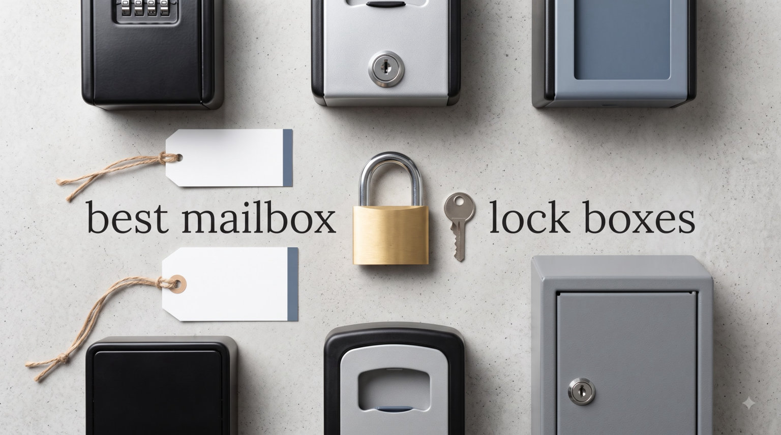 best mailbox lock boxes