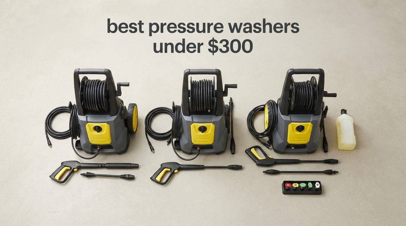 best pressure washers under $300