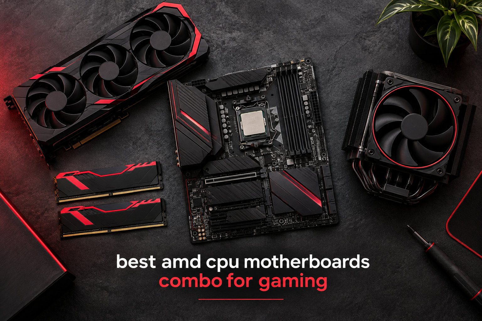 best amd cpu motherboards combo for gaming