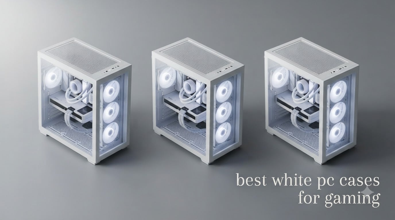 best white pc cases for gaming