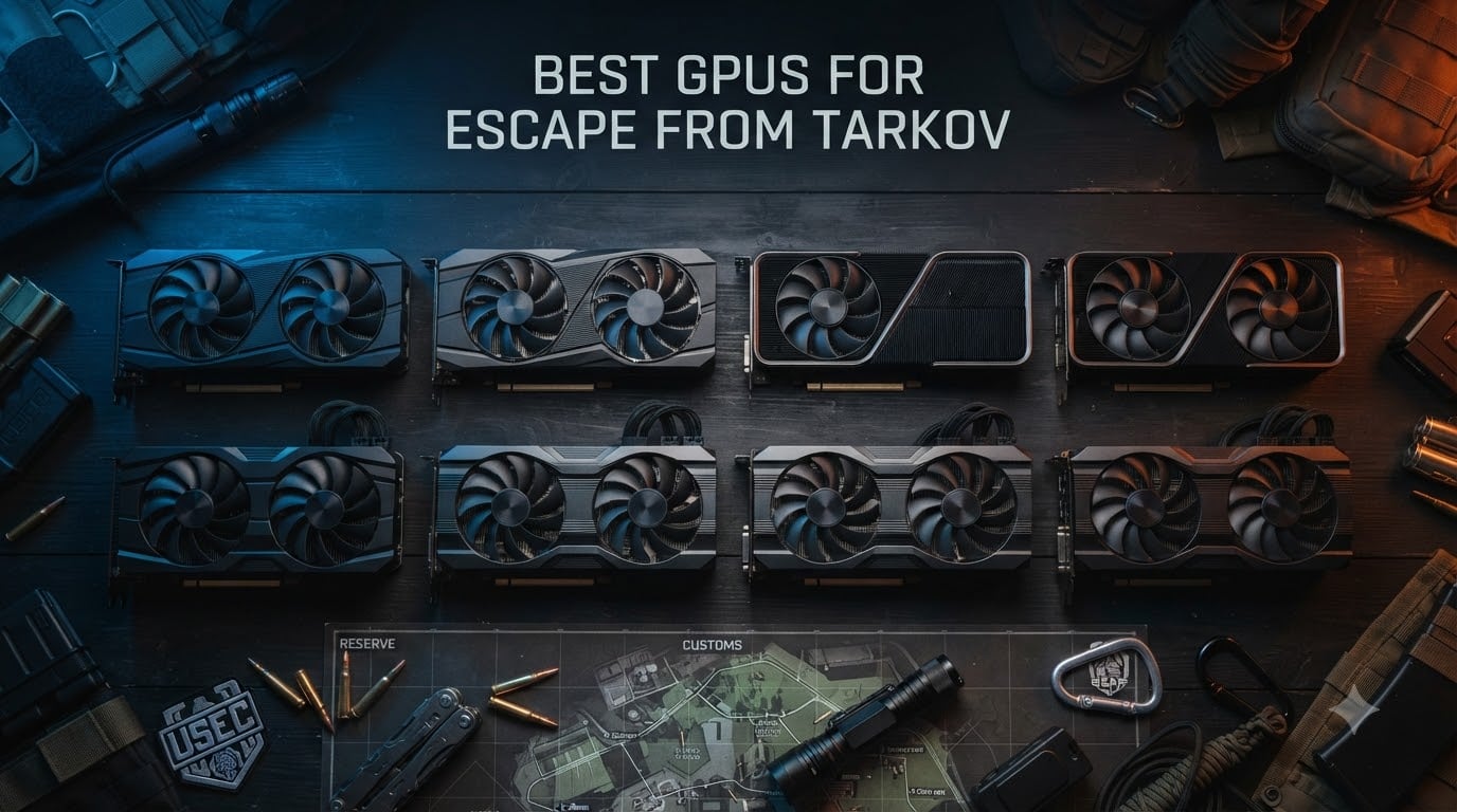 best gpus for escape from tarkov