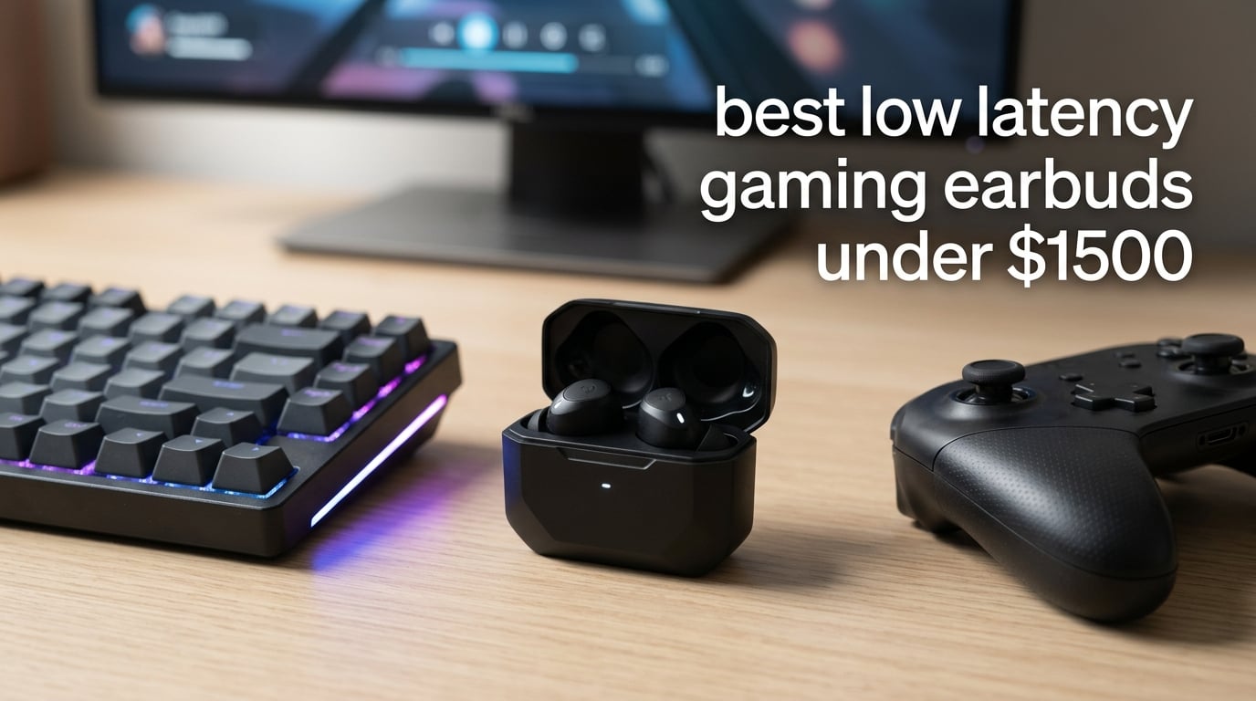 best low latency gaming earbuds under $1500