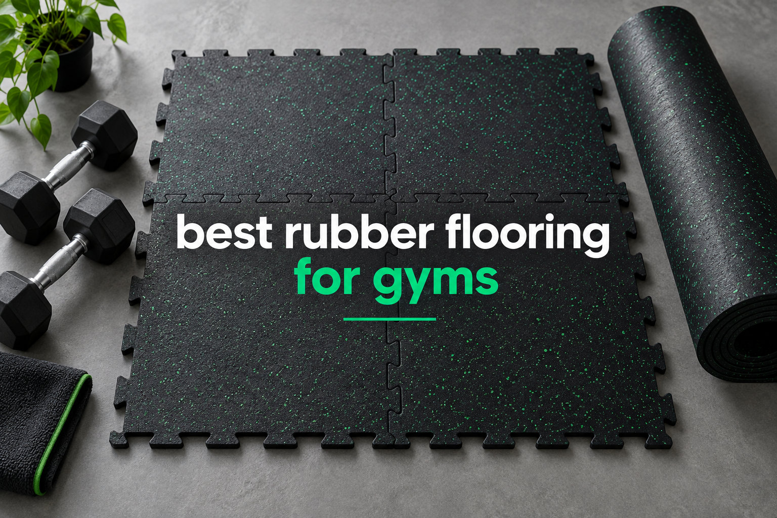best rubber flooring for gyms
