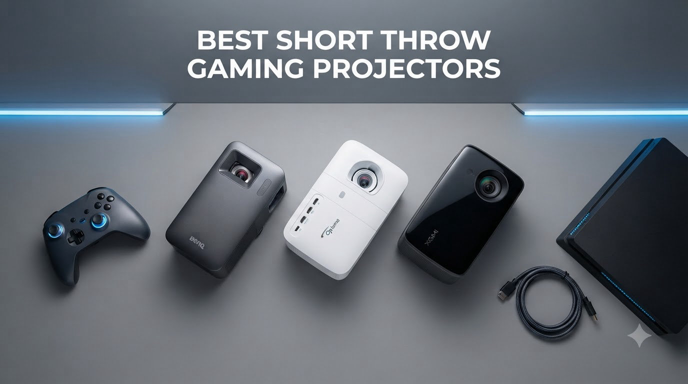 best short throw gaming projectors