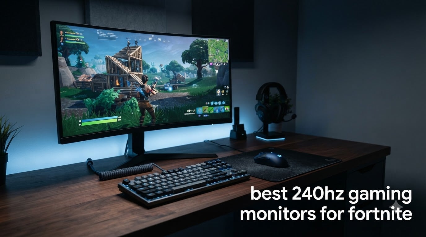 best 240hz gaming monitors for fortnite