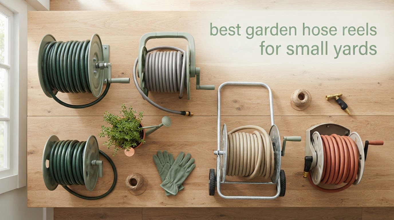 best garden hose reels for small yards