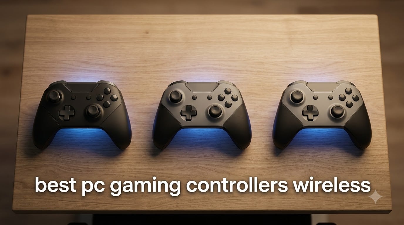 best pc gaming controllers wireless