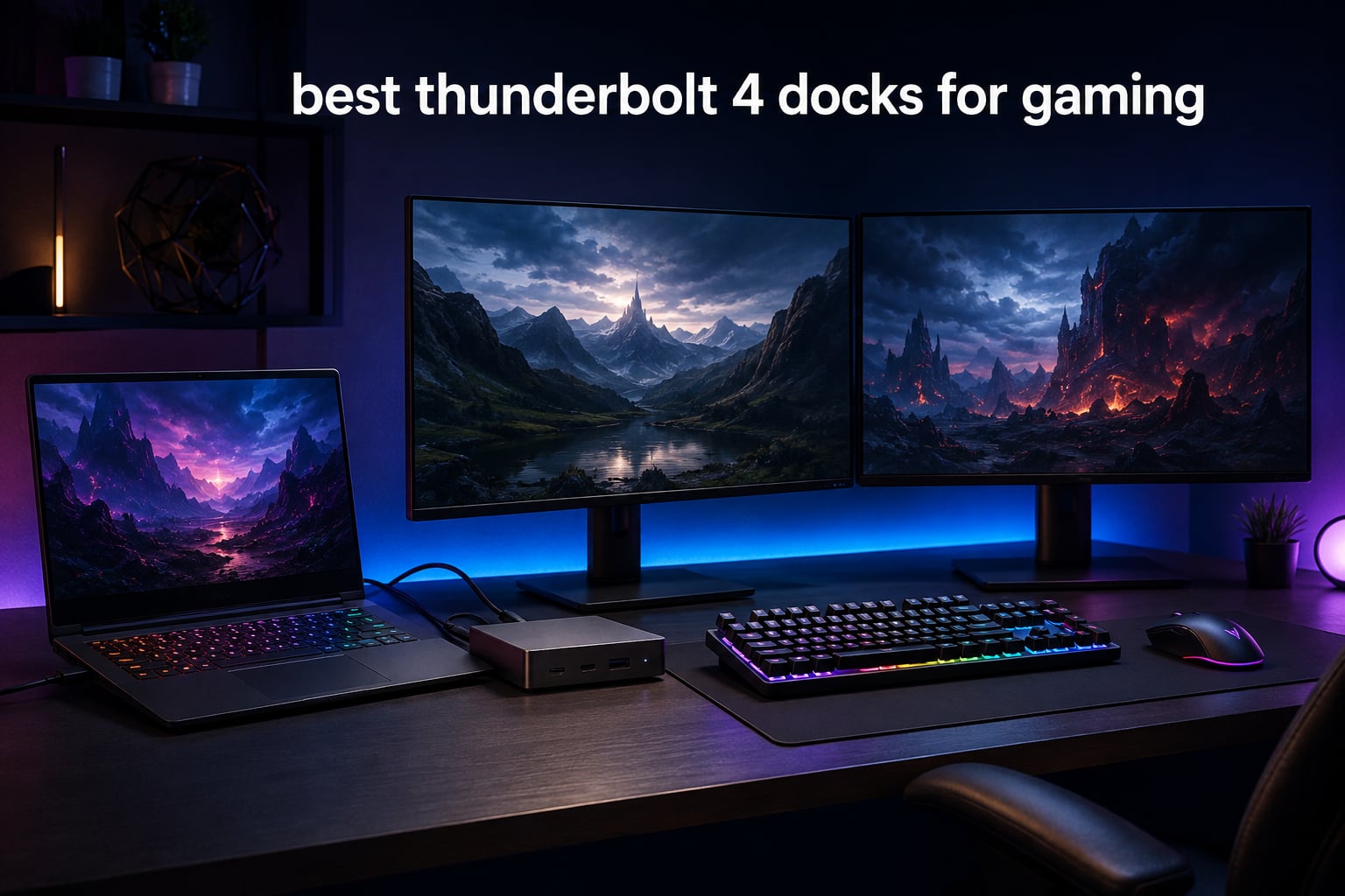 best thunderbolt 4 docks for gaming