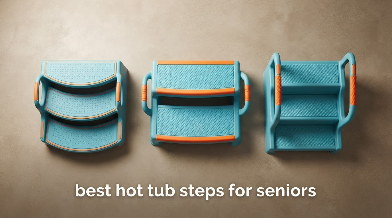 best hot tub steps for seniors