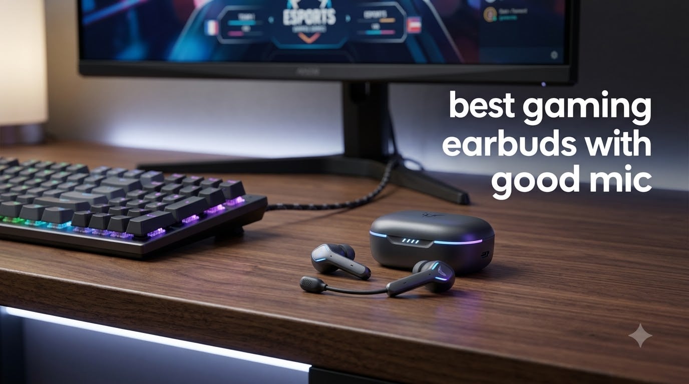 best gaming earbuds with good mic