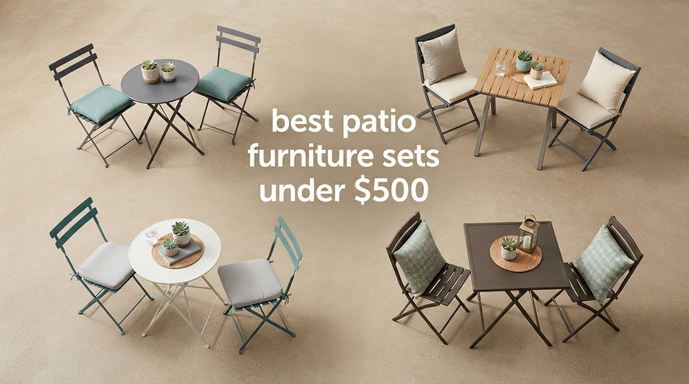 best patio furniture sets under $500