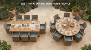 best patio dining sets for 8 people