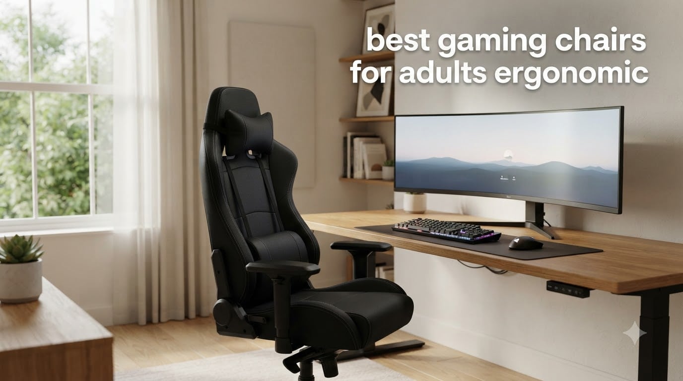 best gaming chairs for adults ergonomic