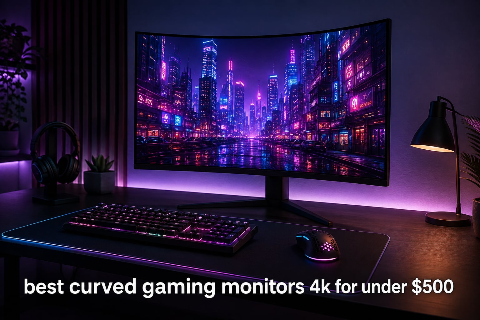 best curved gaming monitors 4k for under $500