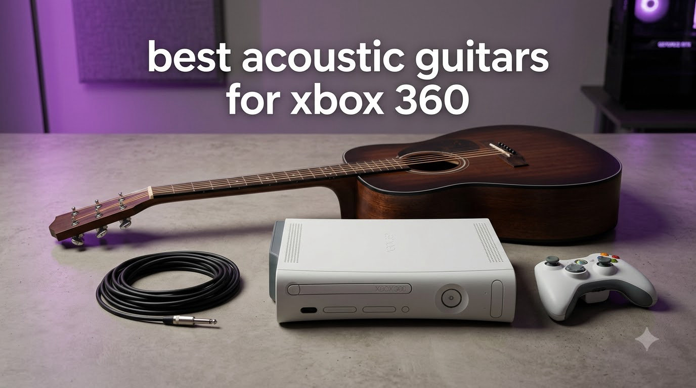 best acoustic guitars for xbox 360