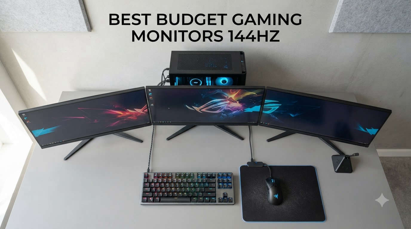 best budget gaming monitors 144hz
