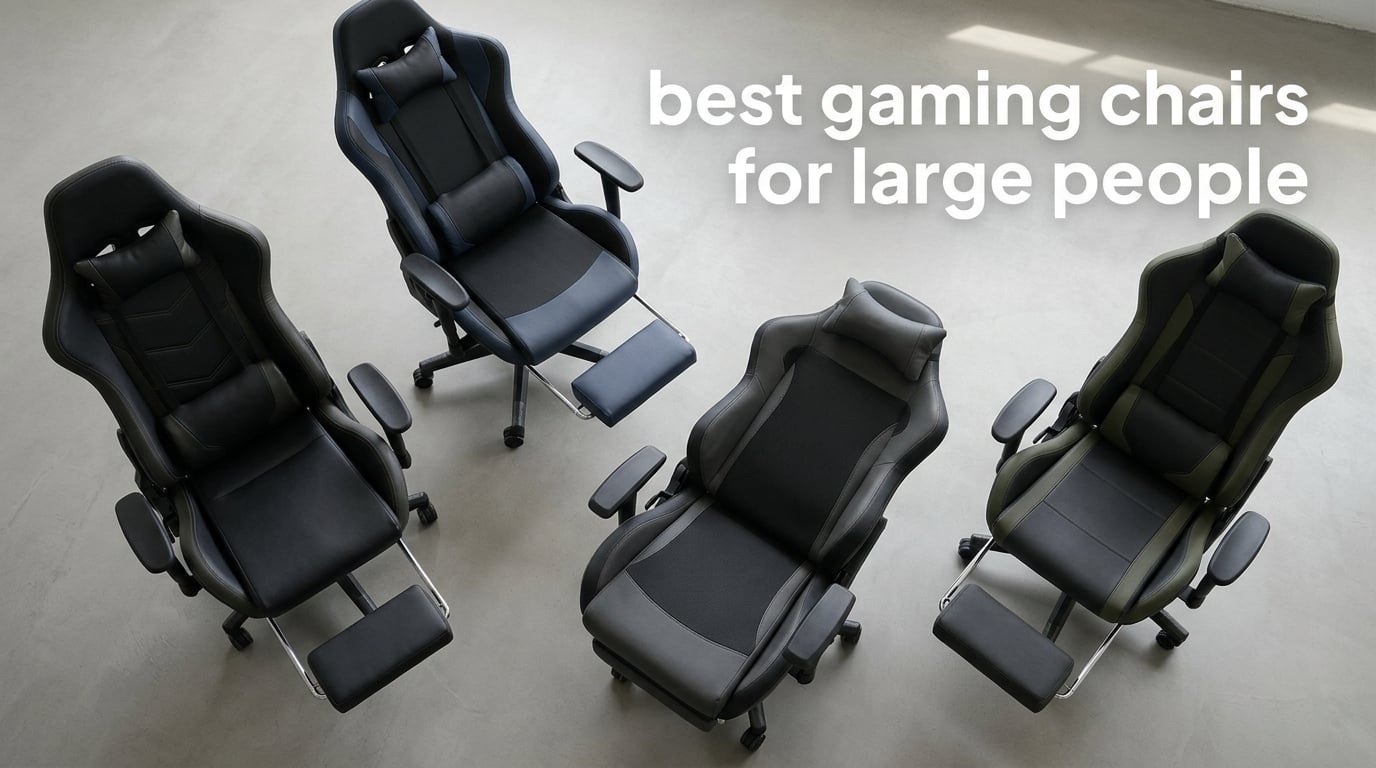 best gaming chairs for large people