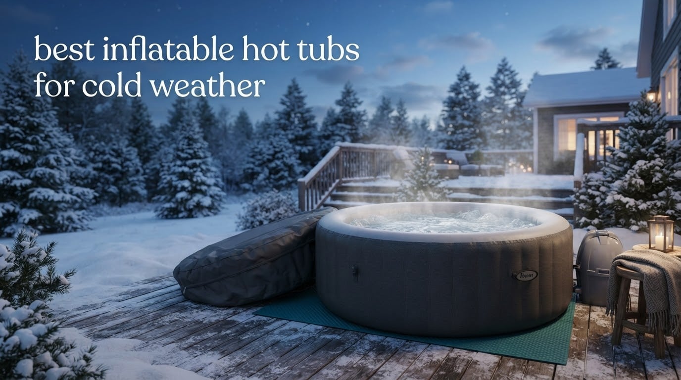 best inflatable hot tubs for cold weather