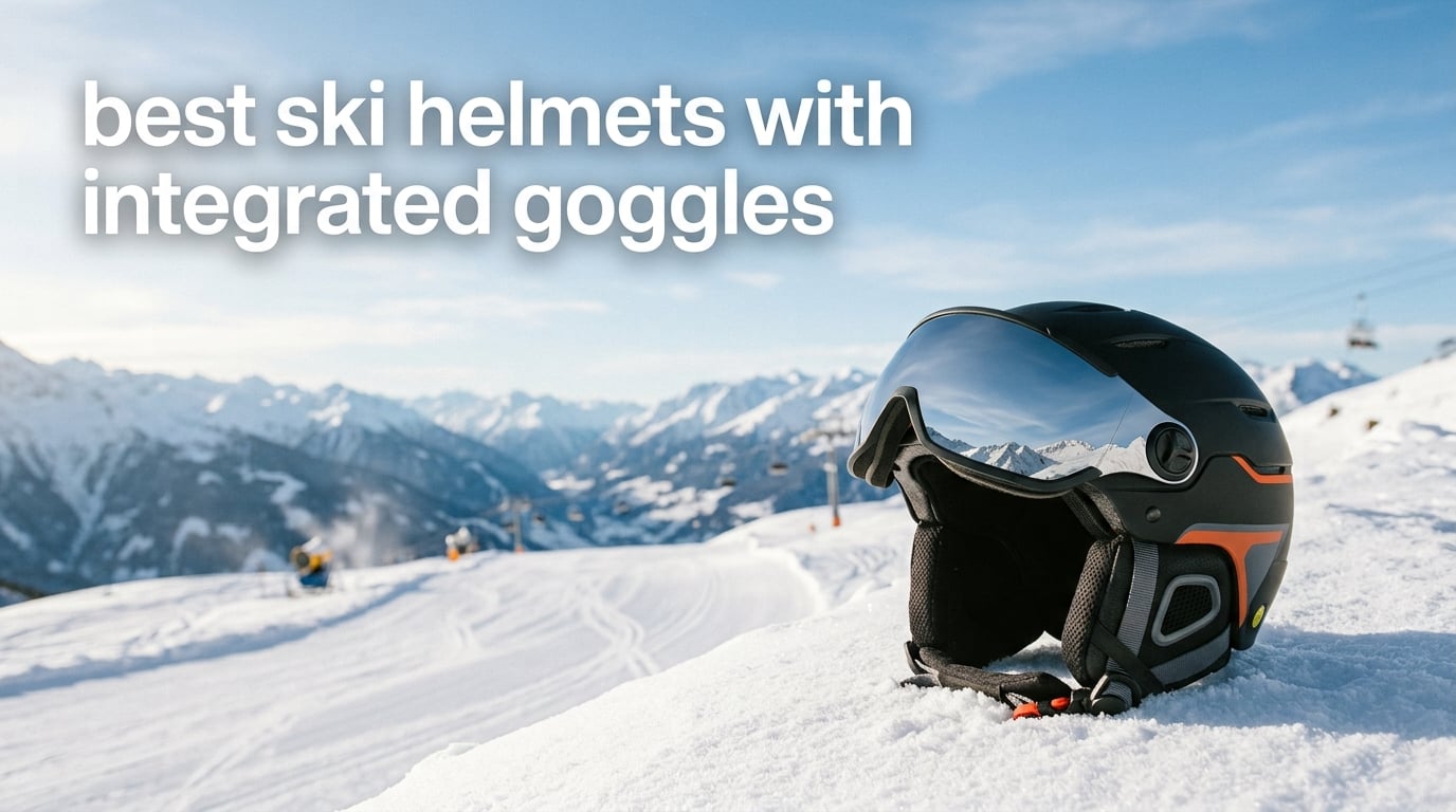 best ski helmets with integrated goggles