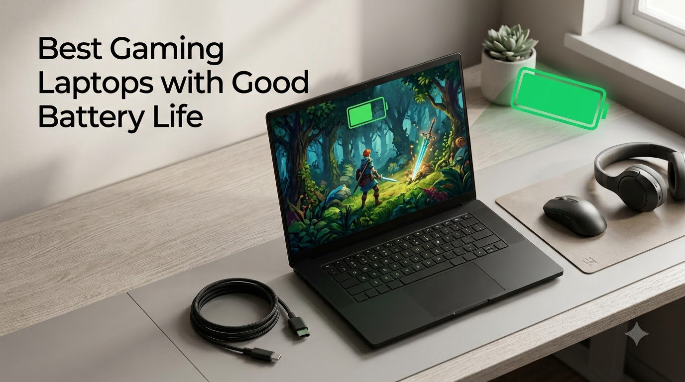 best gaming laptops with good battery life
