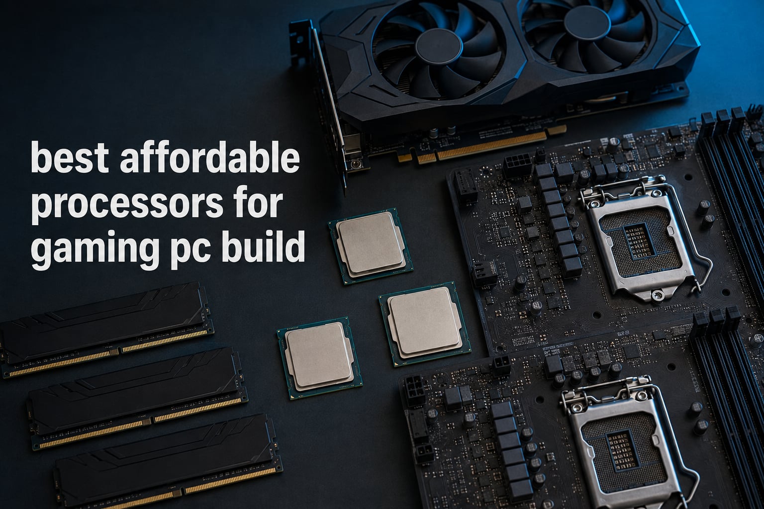 best affordable processors for gaming pc build