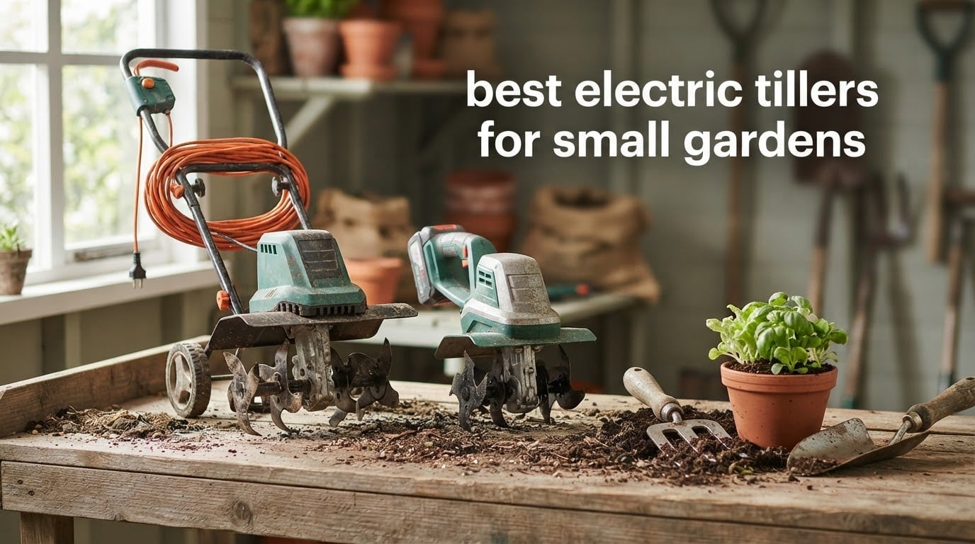 best electric tillers for small gardens