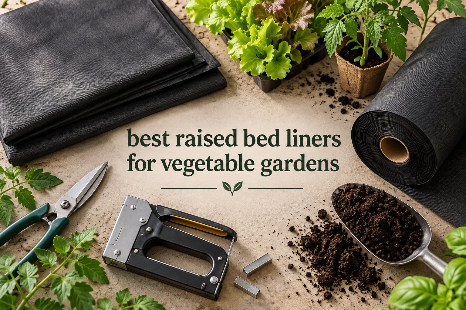 best raised bed liners for vegetable gardens