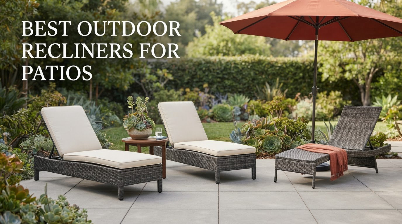 best outdoor recliners for patios