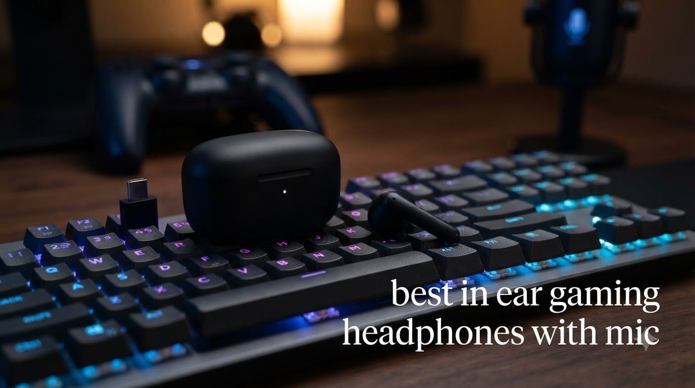 best in ear gaming headphones with mic