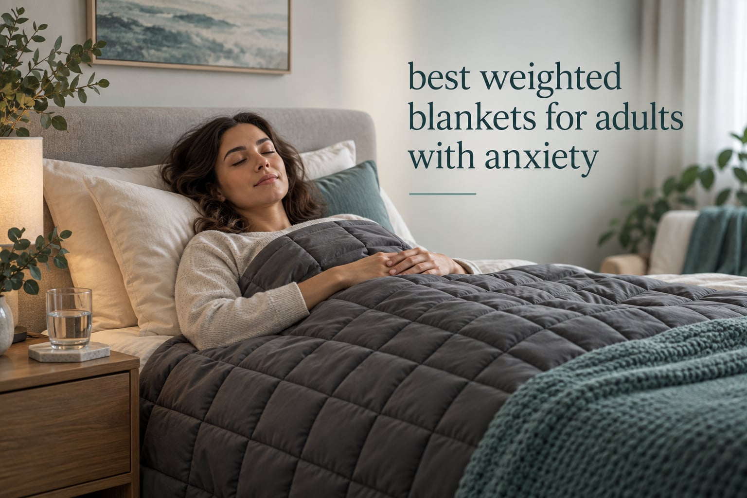 best weighted blankets for adults with anxiety