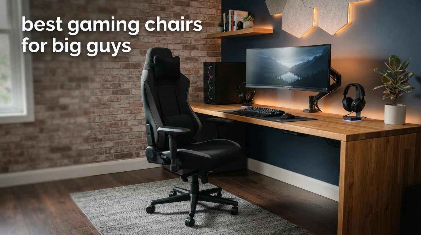 best gaming chairs for big guys