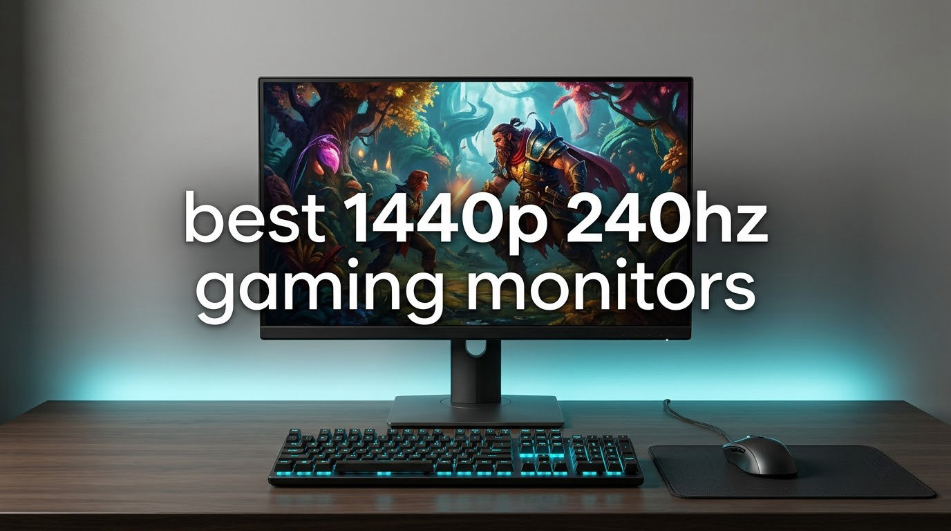 best 1440p 240hz gaming monitors