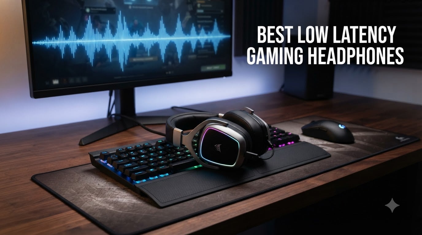 best low latency gaming headphones
