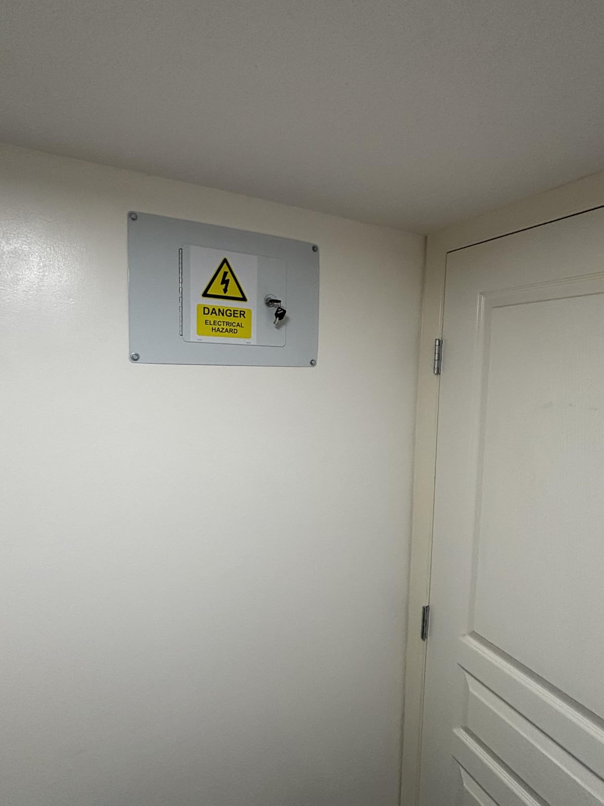 Homak First Watch Between The Studs High Security Steel Wall Safe, White customer photo 1