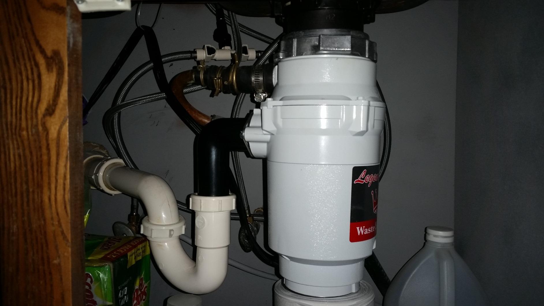 Waste King Garbage Disposal for Kitchen Sink with Power Cord, Compact Food Waste Disposer, L-111 customer photo 1