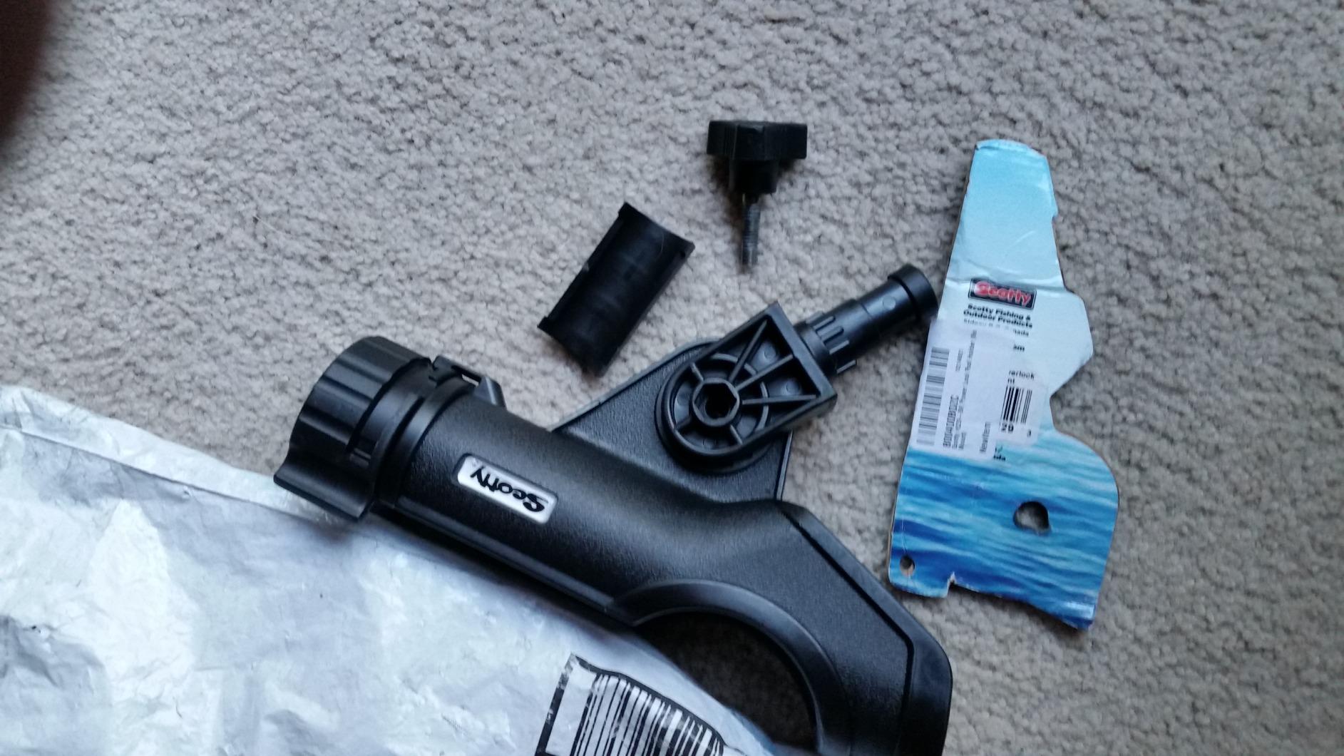 Scotty #229-BK Power Lock Rod Holder (No Mount), Black customer photo 1