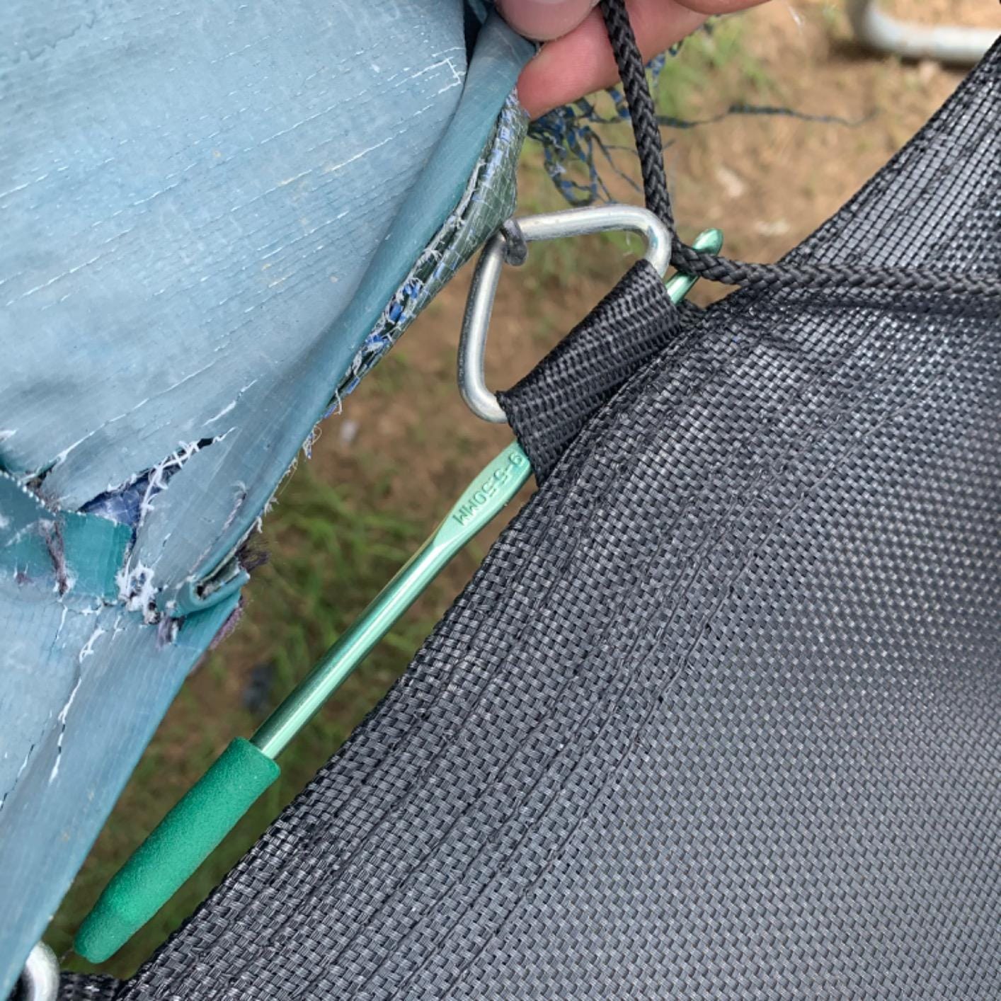 Replacement Trampoline Safety Net Enclosure - for 12ft 14ft 15ft Skywalker, Bounce Pro, AirZone, JumpZone, Walmart, and Many More - Breathable, Tear and Weather-Resistant customer photo 1