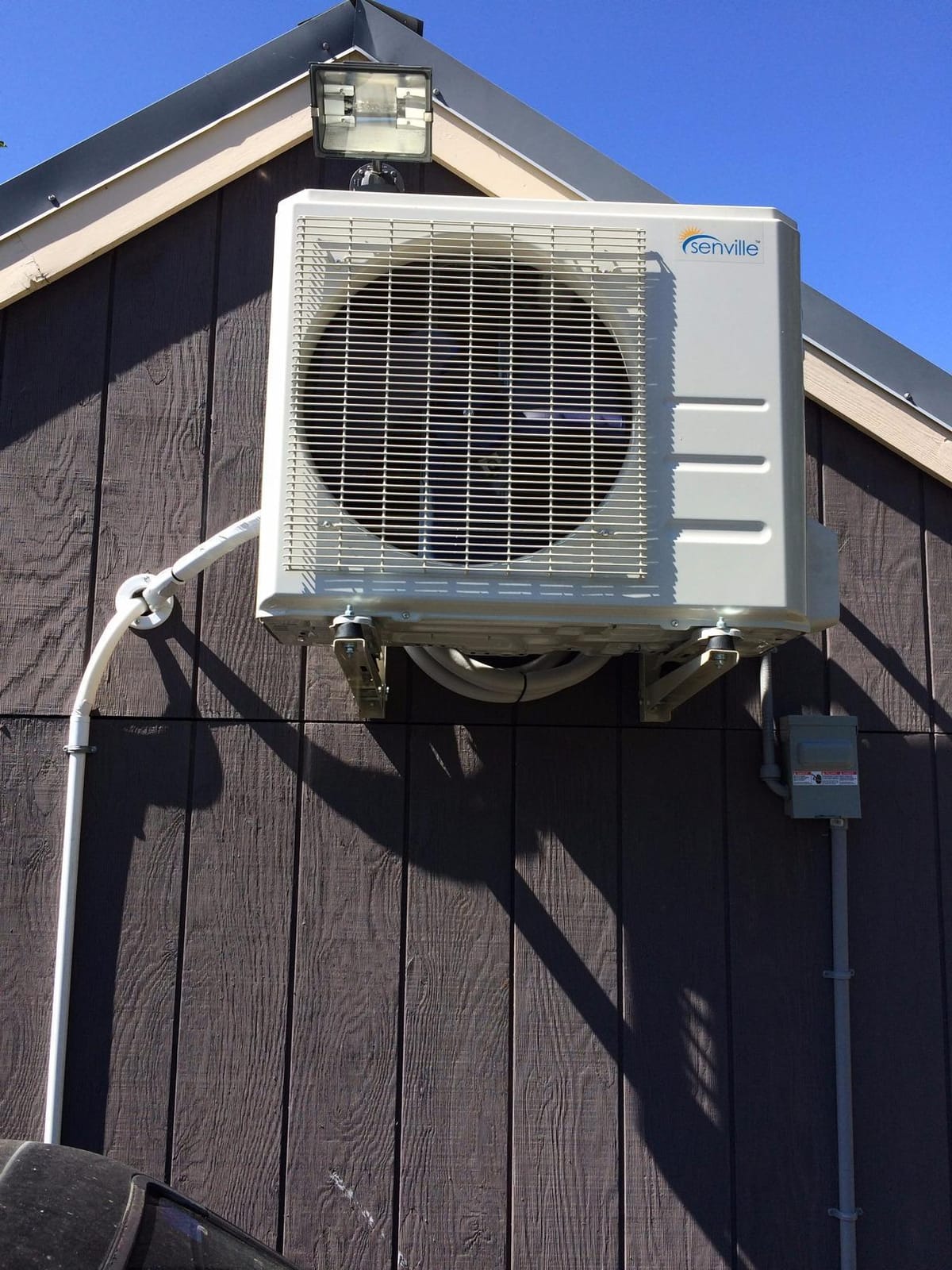 Senville AURA Mini Split Air Conditioner, Heat Pump, White, 18000 BTU customer photo 2