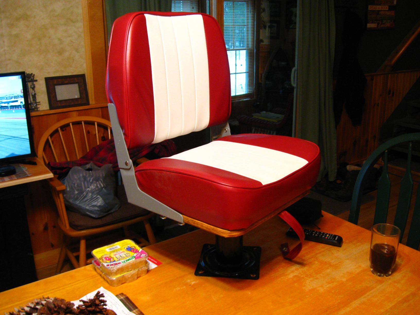 Leader Accessories Classic Low Back Folding Fishing Boat Seat Boat Chairs customer photo 2