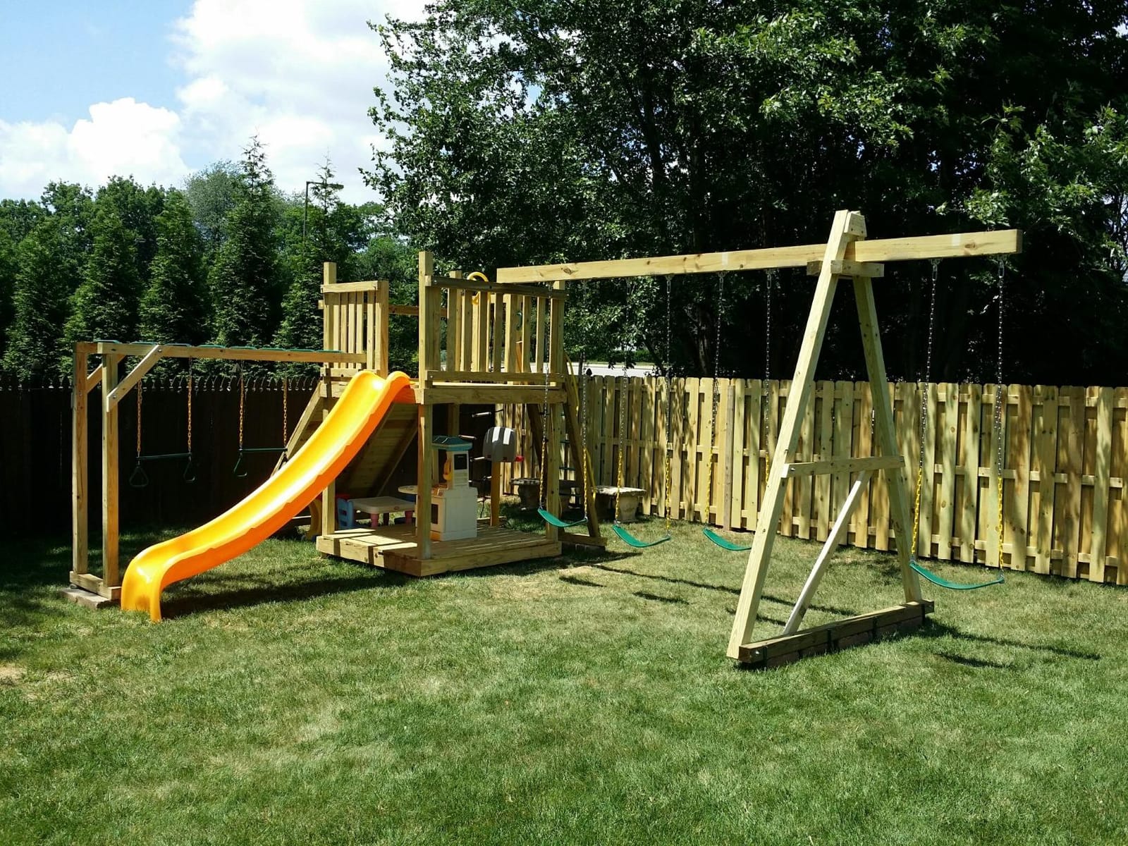 Swing-N-Slide Heavy Duty Swing Seat, Blue customer photo 1