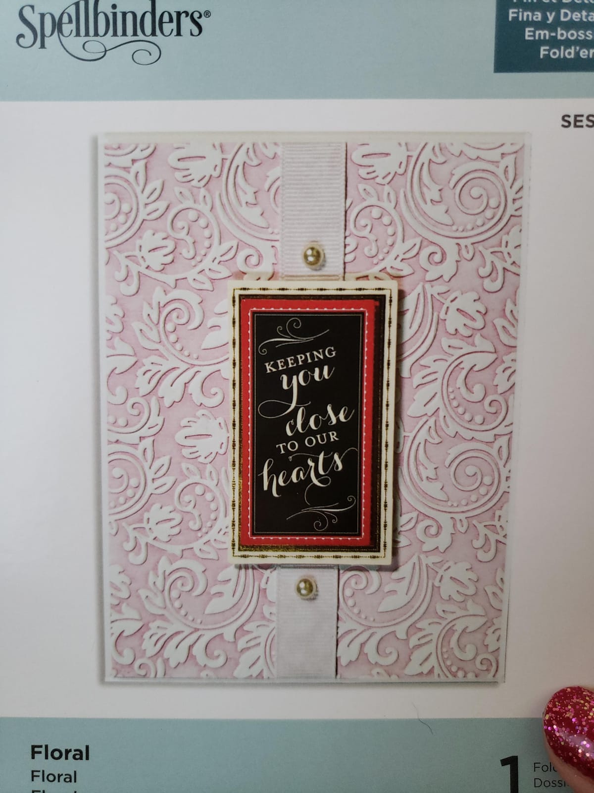 Spellbinders Embossing Folders - Floral Embossing Folder customer photo 2