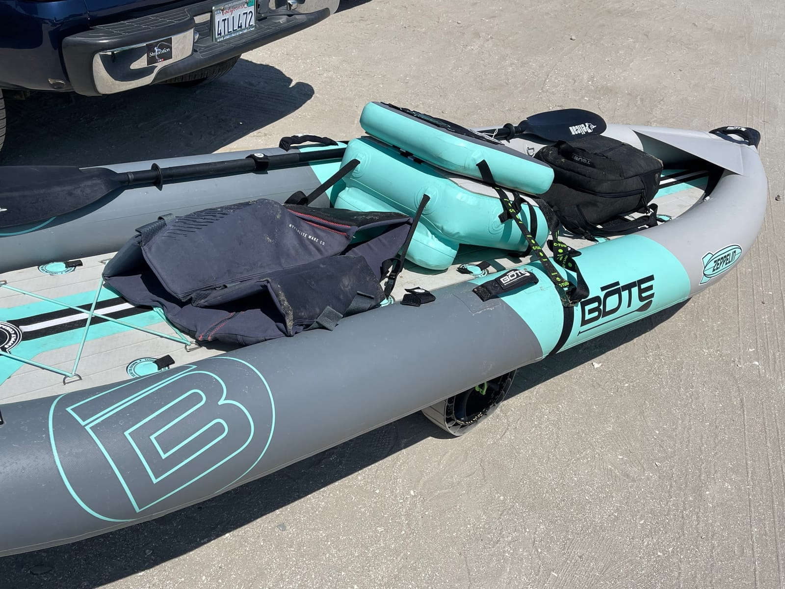 C-Tug Sandtrakz Kayak Cart, Black customer photo 1