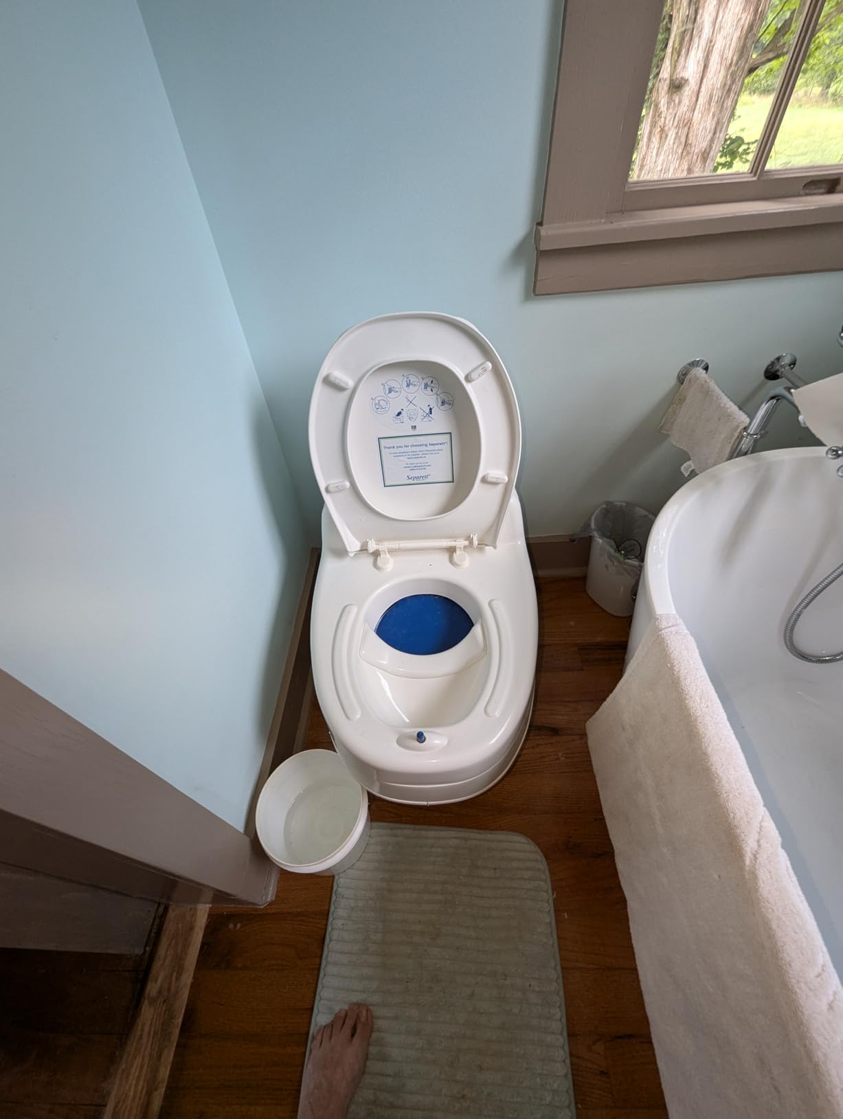 Separett Villa Urine-Separating Compost Toilet customer photo 1