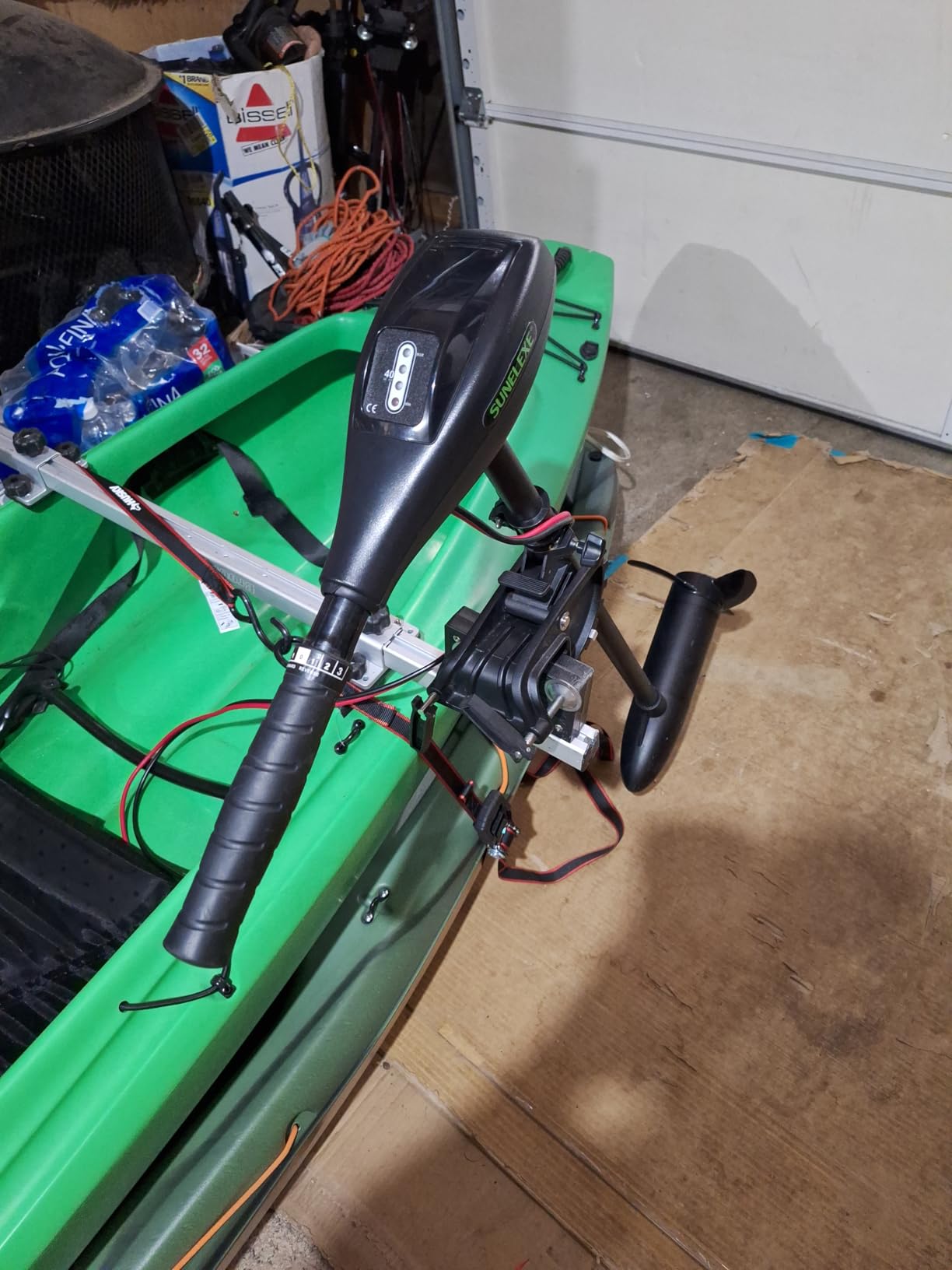 Brocraft Kayak Track Trolling Motor Mount/Kayak Motor Mount customer photo 1