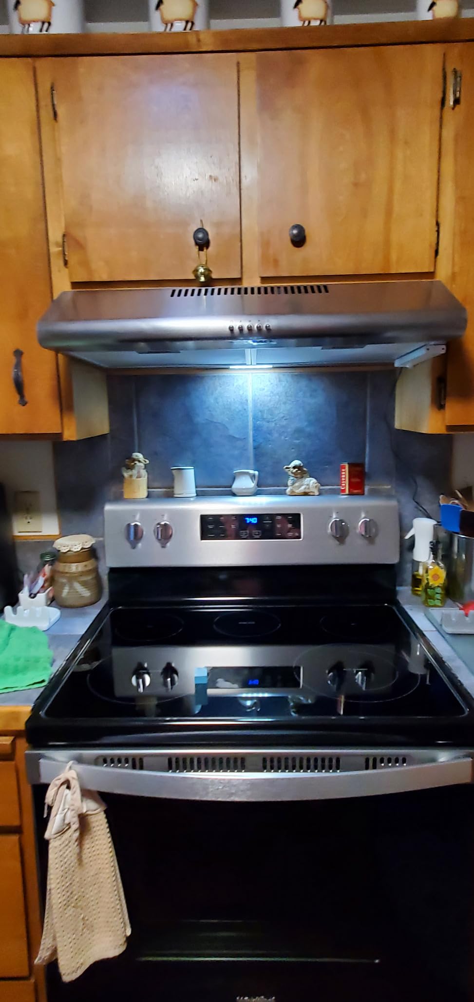 COSMO COS-5MU30 30 in. Delta Collection Ducted Under Cabinet Range Hood, Button Controls, Reusable Filters, LED Lights, Stainless Steel customer photo 1